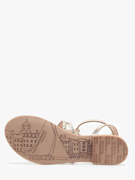 Sandalen Bongo Les tropeziennes Goud women BONGO ander zicht 4